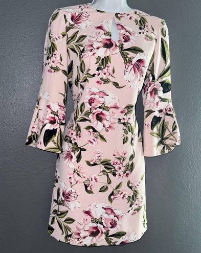 White House | Black Market New w/ $180 Tags WHBM  Floral Pink Dress Womens Small 4