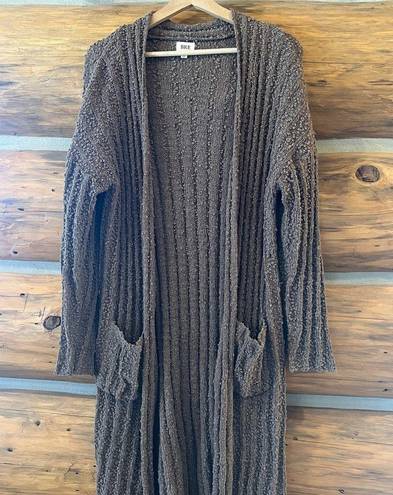 BKE  Ribbed Popcorn Cardigan Sweater