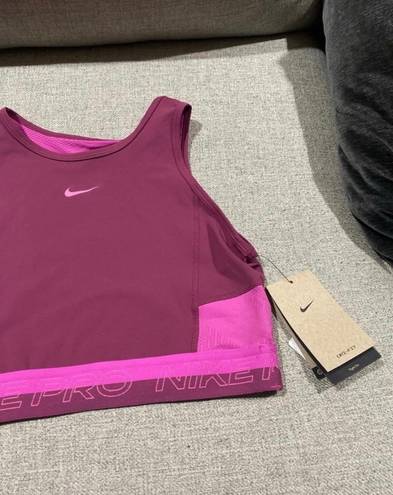 Nike Brand New  Women’s Pro Dri-FIT Femme Cropped Tank Top