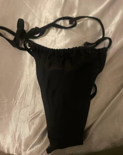 Xhilaration Xhileration Black String Bikini Bottom