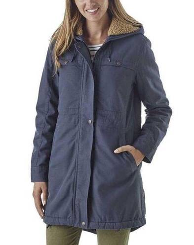 Patagonia  | Insulated Prairie Dawn Parka Weathered Navy Long Length | Medium