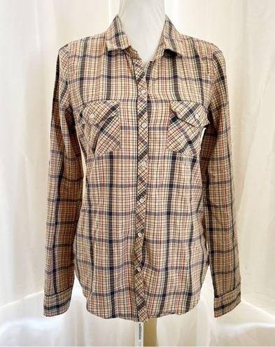 Roxy  plaid button shirt Size Small