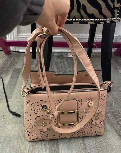 Pink / Beige Purse