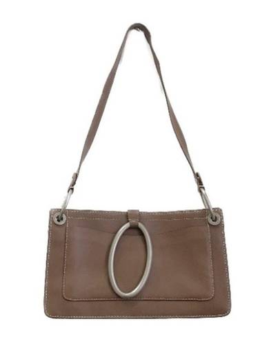 DKNY Vintage  Y2K Tan Leather Shoulder Bag