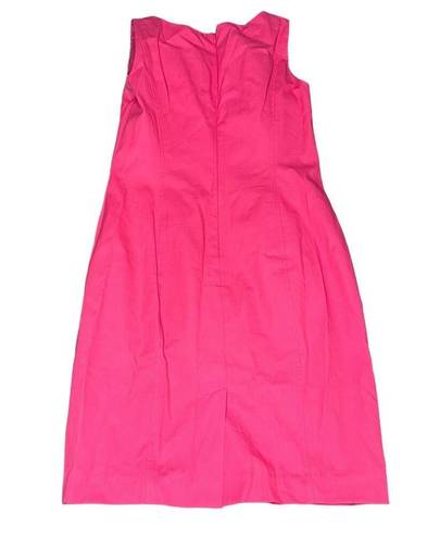 Talbots  Women's Size 12 Pink Sleeveless Sheath Knee Length Dress