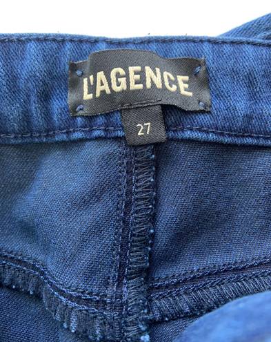 L'AGENCE L’AGENCE  Luxe Lounge Yasmeen High Rise Skinny Jegging in River Blue 