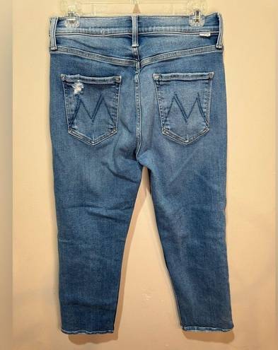 MOTHER Tomcat Distressed Ankle Jeans Size 28