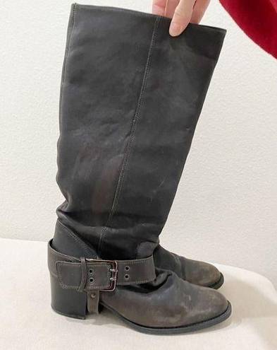 Krass&co Igi & . Tall Buckle Strap Boots size 40