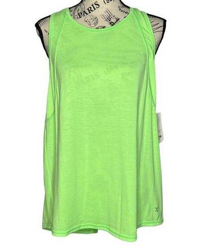 Xersion  MEDIUM Stretch Quick-Dri Racerback Cross Pleat Back Tank