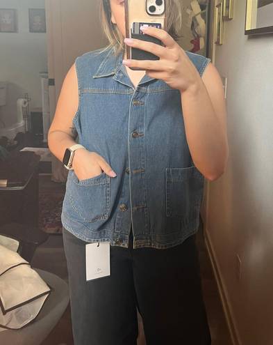 Vintage Bridgewater denim vest Size XL