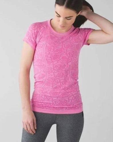 Lululemon RARE Pattern  Swiftly Tech Short Sleeve