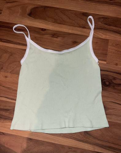 John Galt Green Cropped Tank