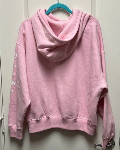 Ralph Lauren Polo Oversized Crop Pink Hoodie