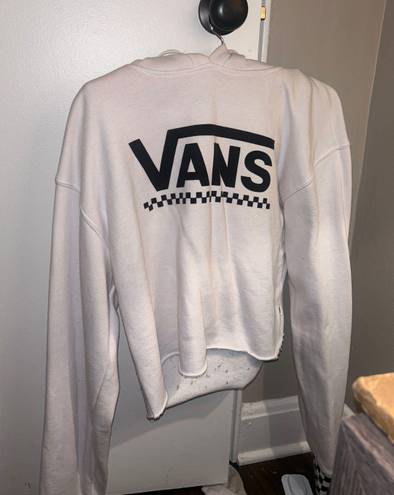 Vans Checkerboard Cropped Hoodie