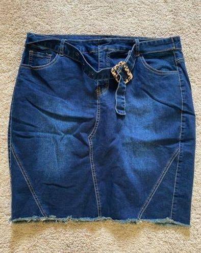 Ashley Stewart  women’s size 18 denim skirt