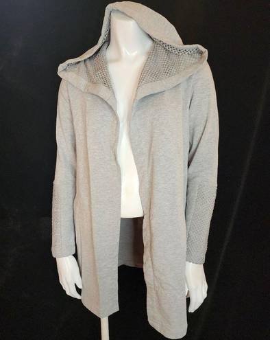 Krass&co D &  Active Gray Hooded Cardigan (XXS)