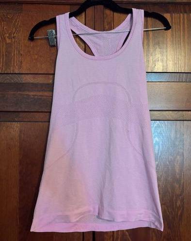 Lululemon  Tank Top | Swiftly Tech Full Length Tank | Pink Tank