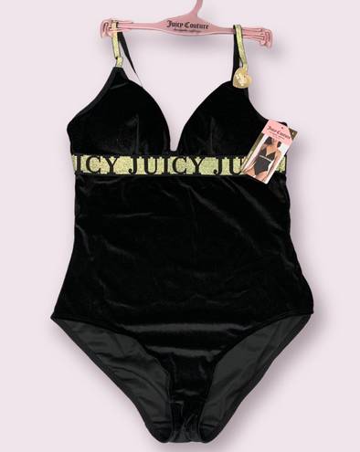 Juicy Couture NWT  Velvet Holiday Bodysuit