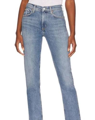 AGOLDE  Revolve Lyle Slim Light Blue Straight Leg Jeans Women's Size 29