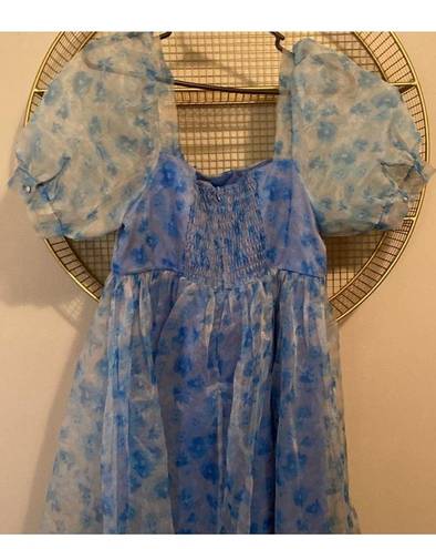 These Three Boutique Blue Organza dress