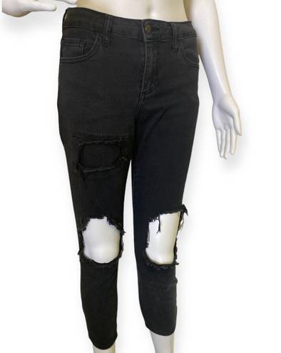 Cello Black Distressed  Denim Jeans