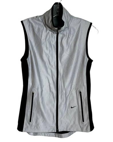 Nike  Flash 3M Running Vest Womens Size XS Silver White Reflective RARE EUC