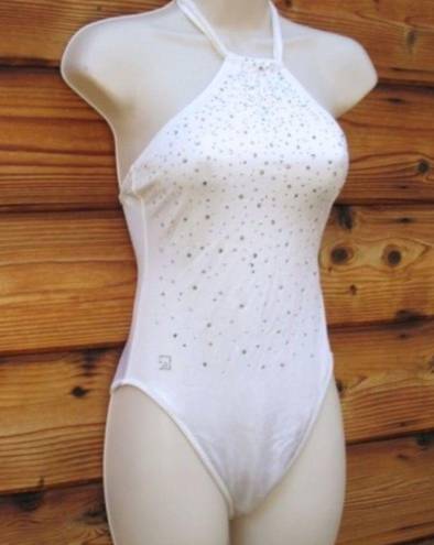 St. John NWT White one Piece Swim Suit