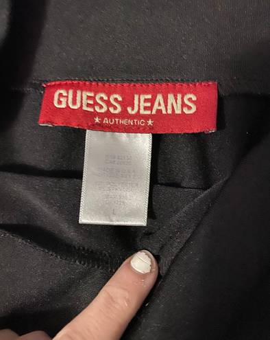 Guess jeans authentic black skirt