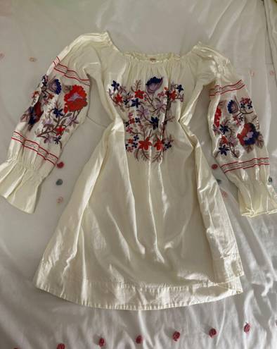 Free People Embroidery Dress Multiple