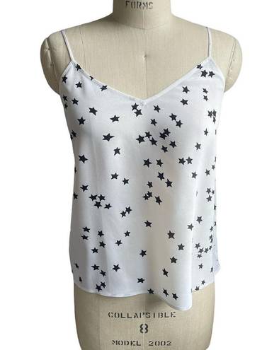 Equipment  Femme Layla Cami Tank Top 100% Silk Adjustable Straps Stars Small