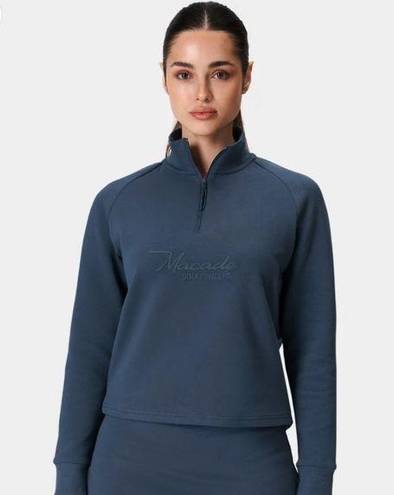 The Range Navy Zip Sweater