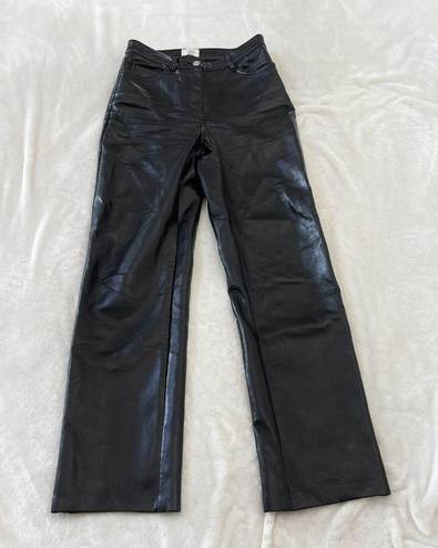 Wilfred High-Waisted Vegan Leather Melina™ Pant Size 00