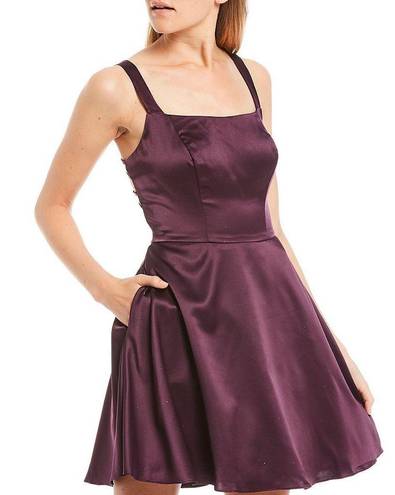 B Darlin B. Darlin Infin Plum Dress 