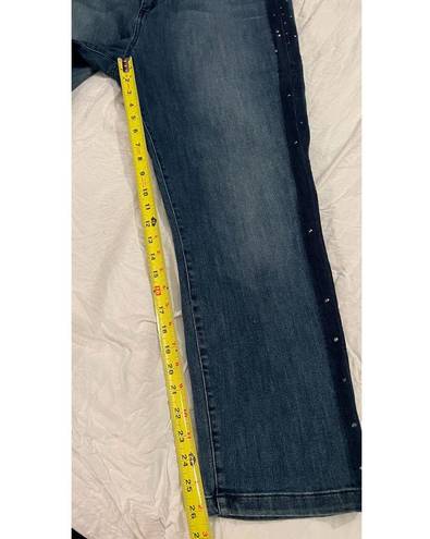 Juicy Couture  Jeans Womens 16 Tapered Leg High Rise Medium Wash  36 x 26