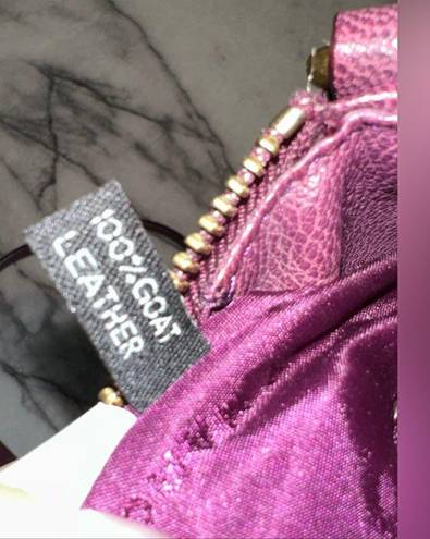 Marc by Marc Jacobs Vintage  Preppy Sia Leather Crossbody Handbag Bag Berry 10x9"
