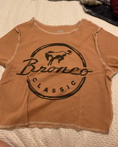 Ford Bronco Crop Tee Size XL