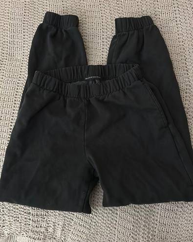 Brandy Melville Black Rosa Sweats