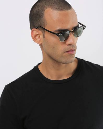 Ray-Ban Clubmaster Metal Sunglasses