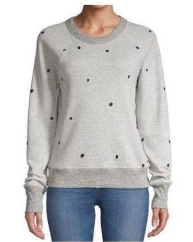 n:philanthropy NEW  Polka Dot Sweatshirt Heather Gray Small