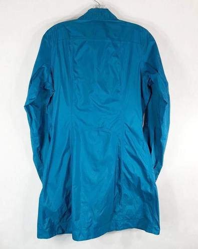 Patagonia  XS Rain Coat Blue Jacket Mid Length Zipper Pockets Zip Front 1178