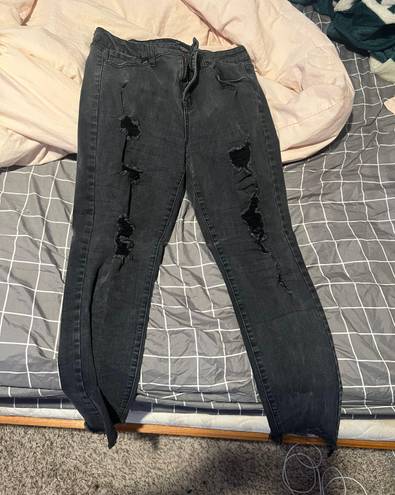 Aeropostale Aero Black Ripped Jeans 