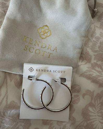 Kendra Scott Silver  Earings