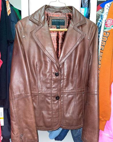 Bernardo Suede Leather Jacket