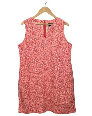 Krass&co Venezia Jeans Clothing  Dress Womens 16 Floral V Neck Sleeveless Tank Red