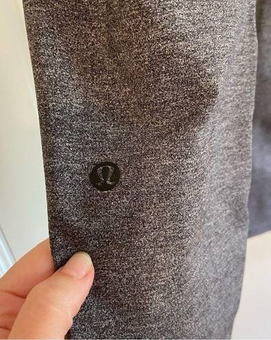 Lululemon  On the Fly pant- heathered black