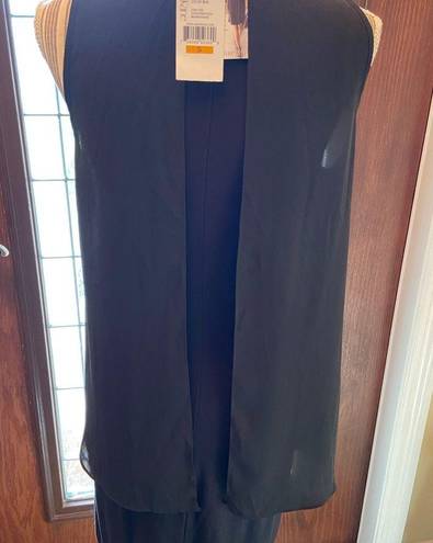 Karen Kane  Sleeveless Double layer Black Dress size Small