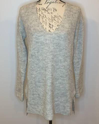 J.Crew  Point Sur button back marled tunic angora wool blend XS