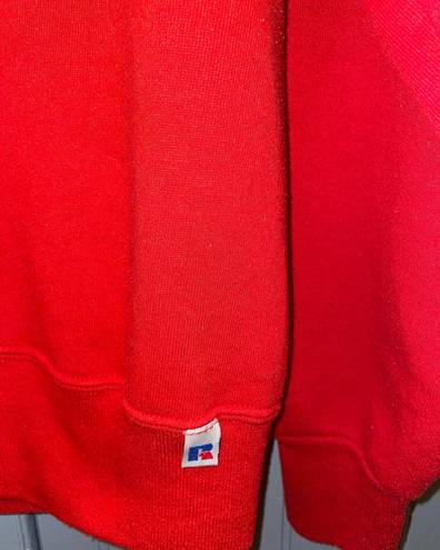 Russell Athletic Vintage 90s Red Russell Pullover