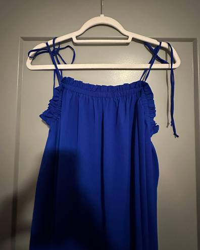 Show Me Your Mumu Angel Mini Blue Dress