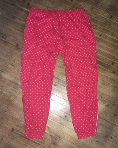 Victoria's Secret Victoria’s Secret polka dot flannel joggers